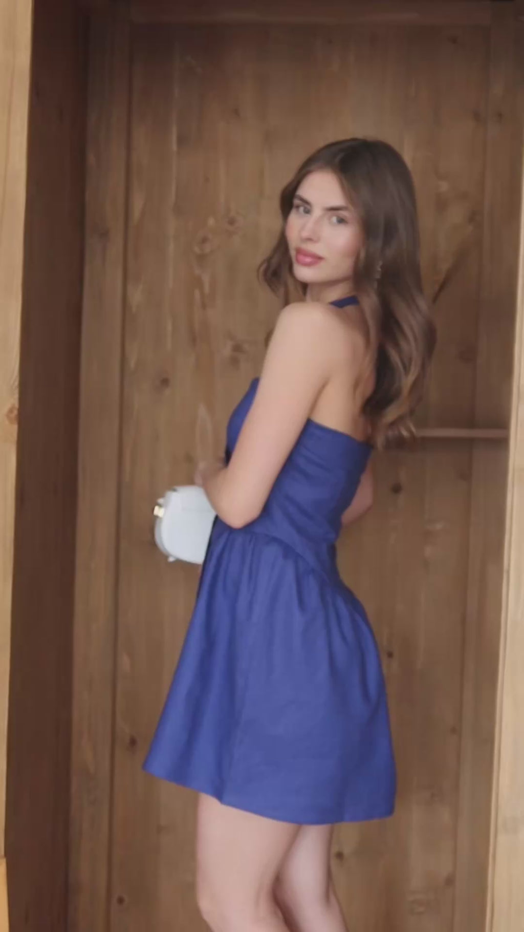 Velora %100 Keten Elbise